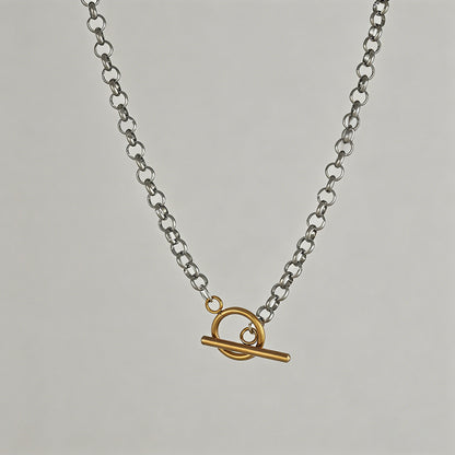 Toggle Clasp Pendant Necklace - Shopdayla Wholesale - #0610