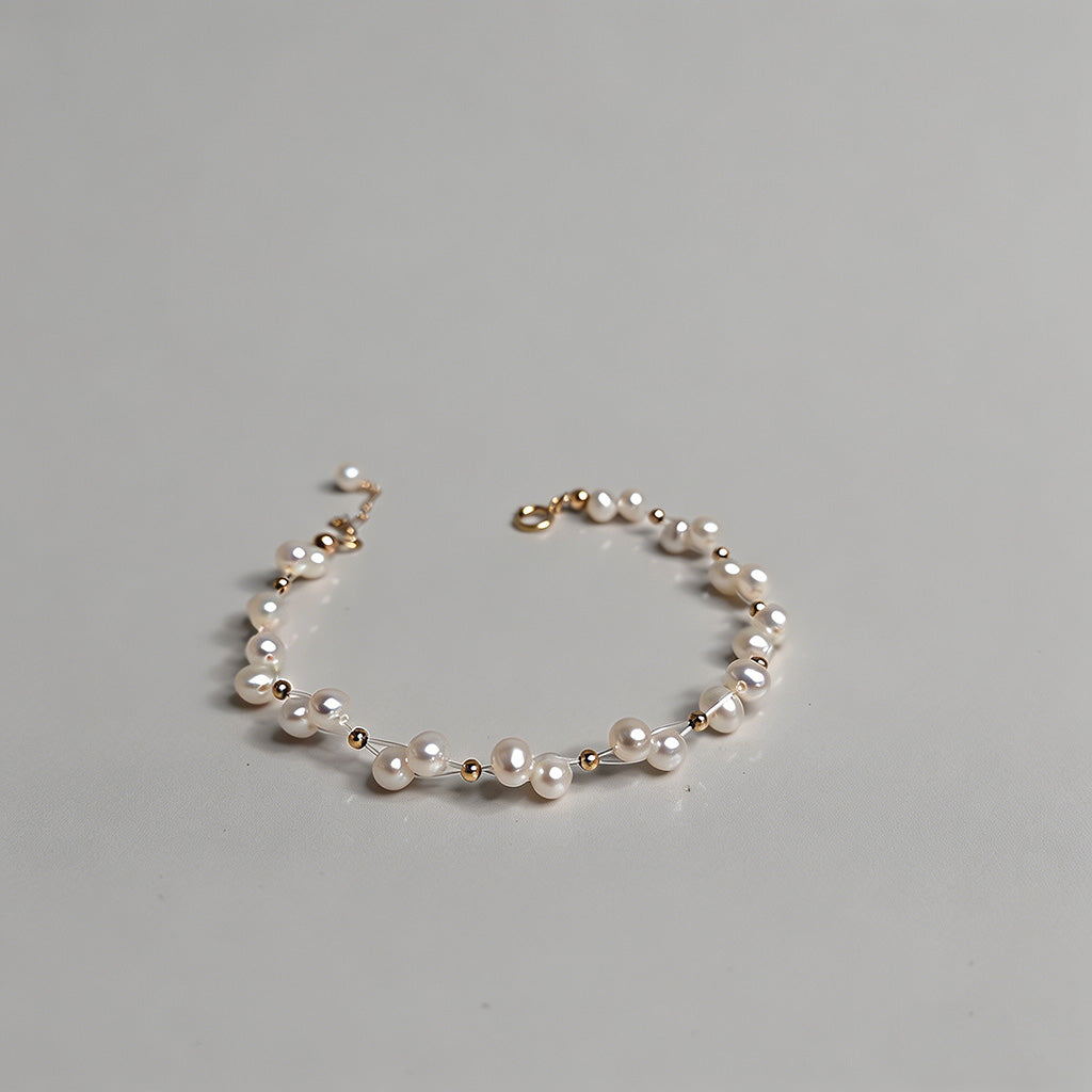 Dainty Freshwater Pearl Beaded - Shopdayla Wholesale - #3490
