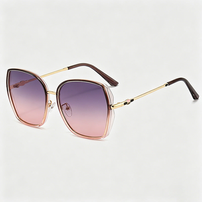 Polarized Oversized Metal Sung - Shopdayla Wholesale - #2994