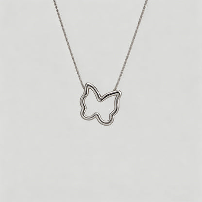 Open Shape Snake Chain Necklac - Shopdayla Wholesale - #5314