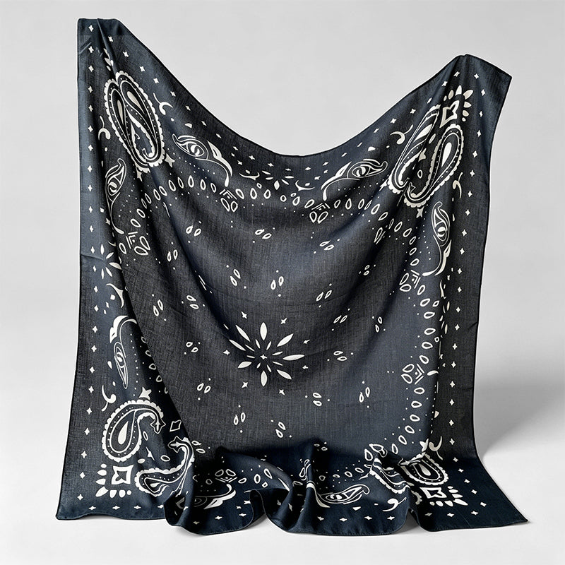 Vintage Paisley Print Large Sq - Shopdayla Wholesale - #4002