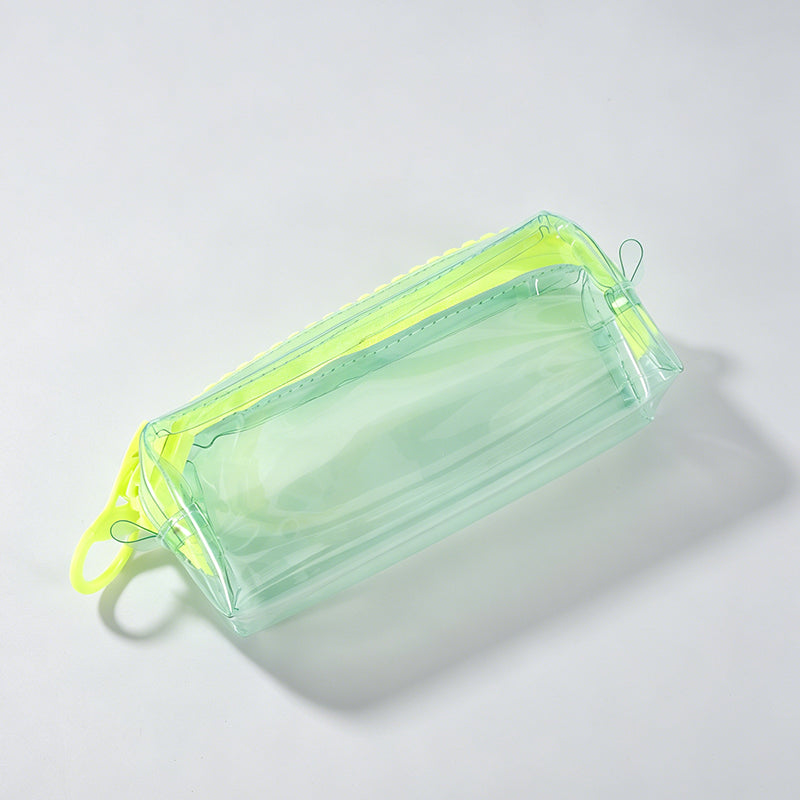 Simple Color‑Block Pencil Case - Shopdayla Wholesale - #8562