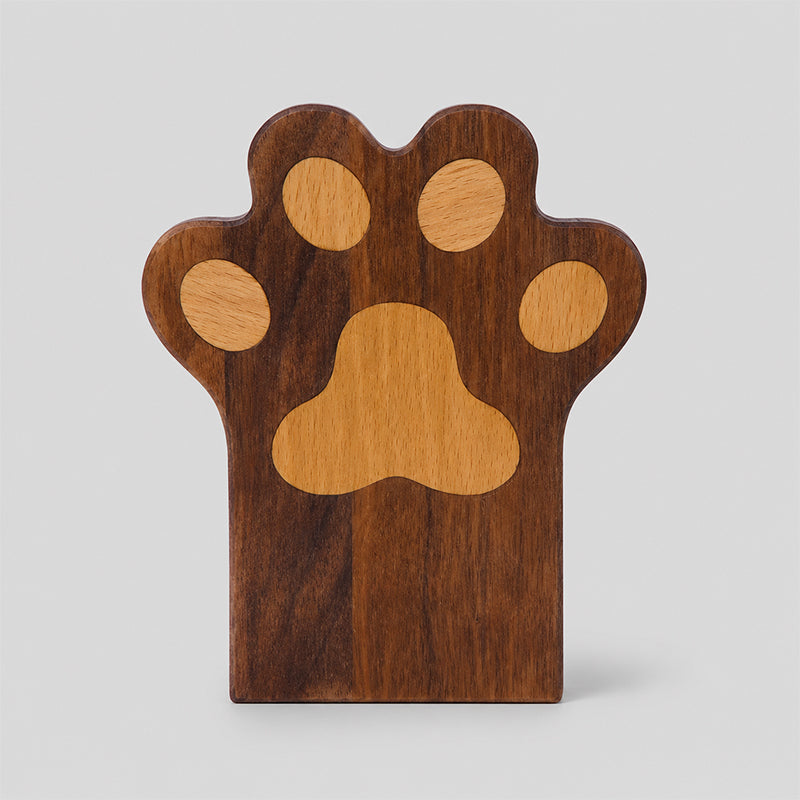 Cat Paw Solid Wood Bookends - Shopdayla Wholesale - #3106