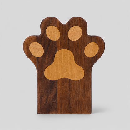 Cat Paw Solid Wood Bookends - Shopdayla Wholesale - #3106