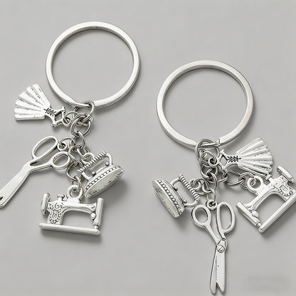 Sewing Themed Charm Keychain - Shopdayla Wholesale - #0050