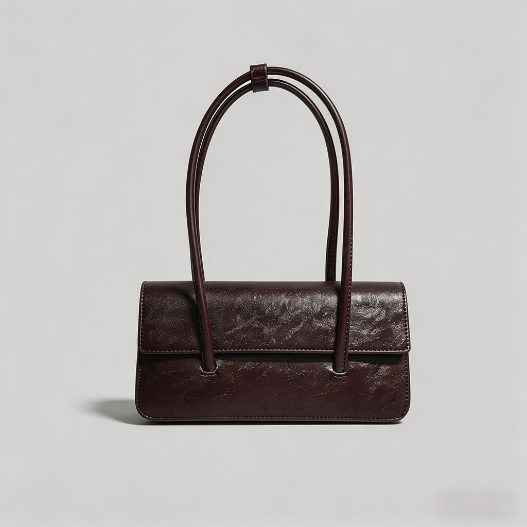 Sleek Structured Faux Leather - Shopdayla Wholesale - #9746