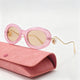 Pink Frame / Champagne Lens / One Size