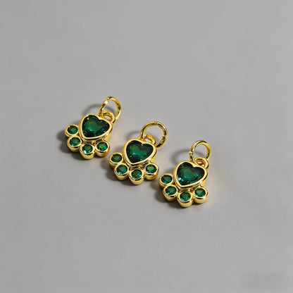 18 K Gold Charm Pendants