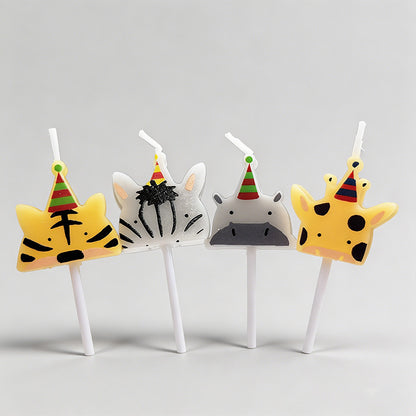 Cartoon Flat Animal Birthday C - Shopdayla Wholesale - #3186