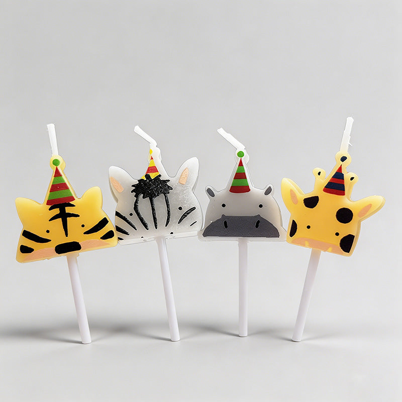 Animal Birthday Party Candles - Shopdayla Wholesale - #5858