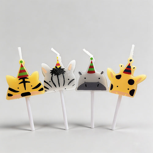 Animal Birthday Party Candles - Shopdayla Wholesale - #5858