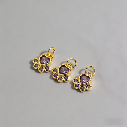 18 K Gold Charm Pendants