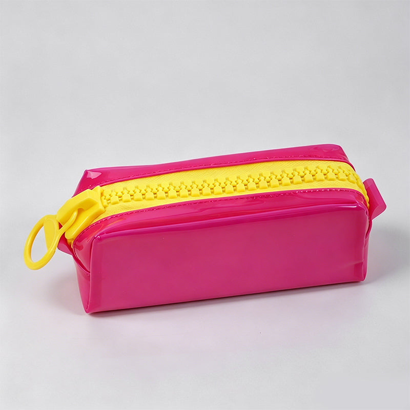 Simple Color‑Block Pencil Case - Shopdayla Wholesale - #3026