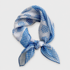 Round Grid Blue / One Size