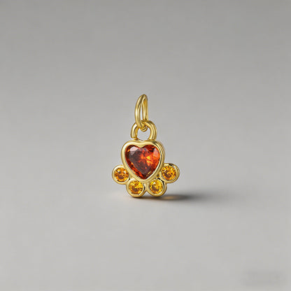 18 K Gold Charm Pendants