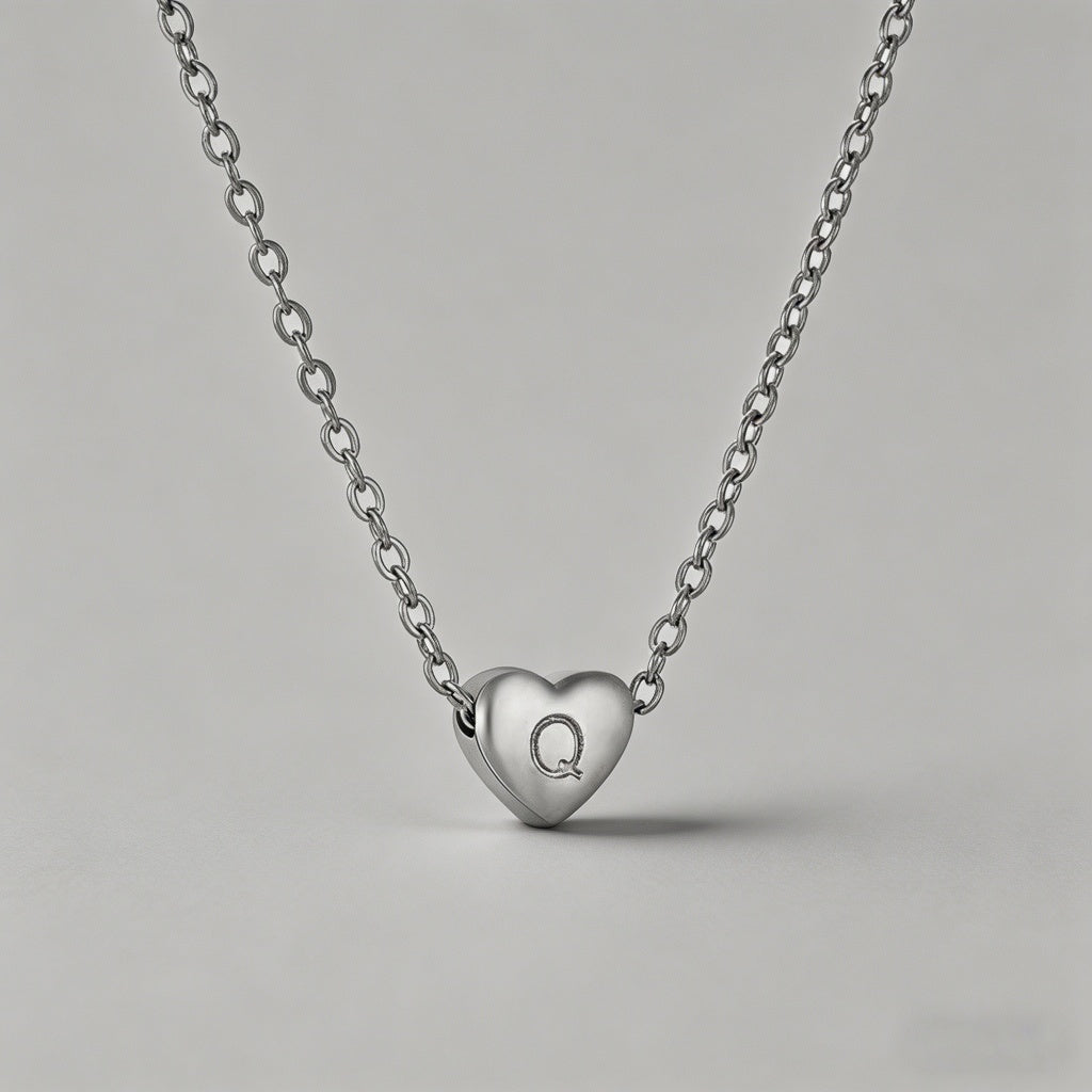 Personalized 3D Heart Initial - Shopdayla Wholesale - #1426