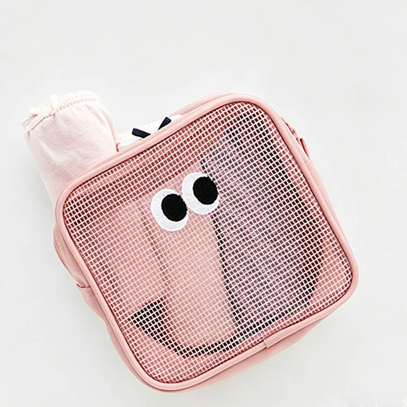Mesh Makeup Bag Travel Toiletr - Shopdayla Wholesale - #0210