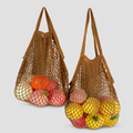 Cotton Woven Mesh Shopping Tot - Shopdayla Wholesale - #9890