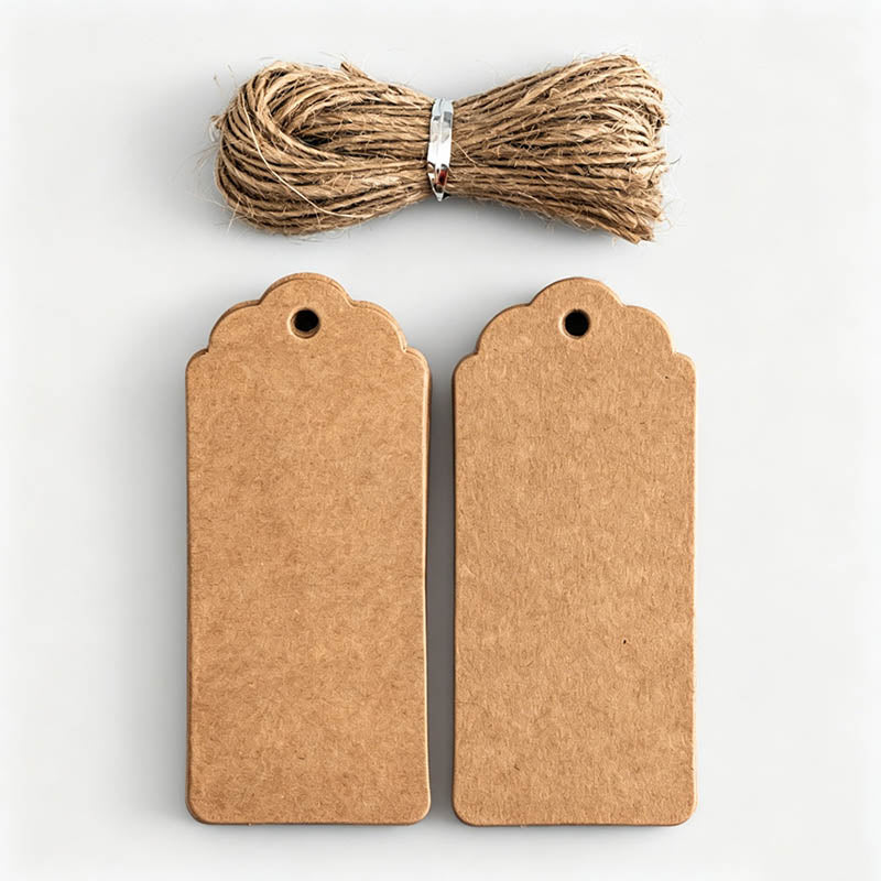 50pcs Blank Gift Tags - Shopdayla Wholesale - #5730