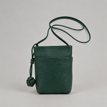Minimalist Pebbled Leather Bag - Shopdayla Wholesale - #3506