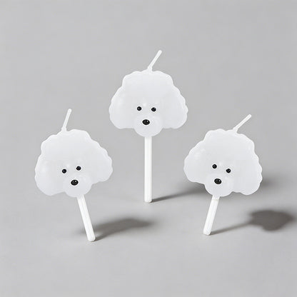 Cute Teddy Dog Birthday Candle - Shopdayla Wholesale - #5106