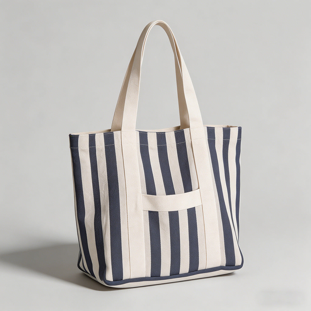 Large Capacity Canvas Tote Bag - Shopdayla Wholesale - #4546