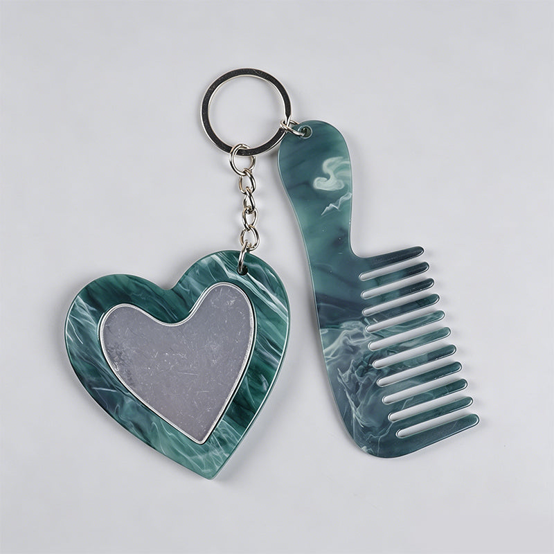 Vintage Glitter Heart‑Shaped A - Shopdayla Wholesale - #7554