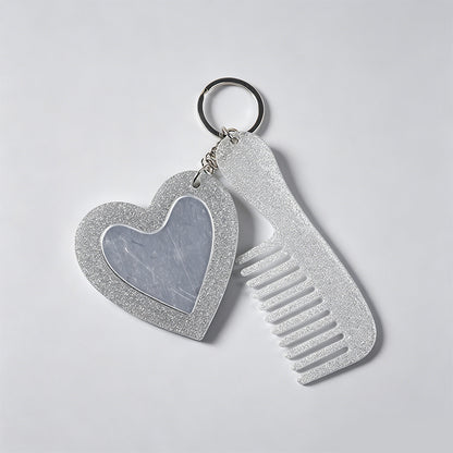 Vintage Glitter Heart‑Shaped A - Shopdayla Wholesale - #2018