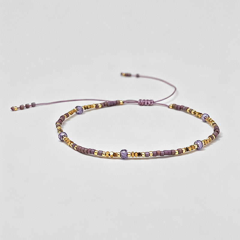 Mini Dainty Beaded Bracelet Ev - Shopdayla Wholesale - #7234