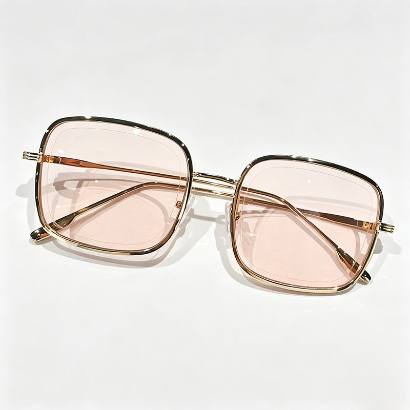 Square Metal Frame Sunglasses - Shopdayla Wholesale - #8642
