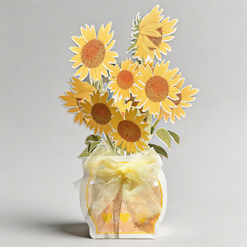3D Pop-Up Flower Greeting Card - Shopdayla Wholesale - #8098