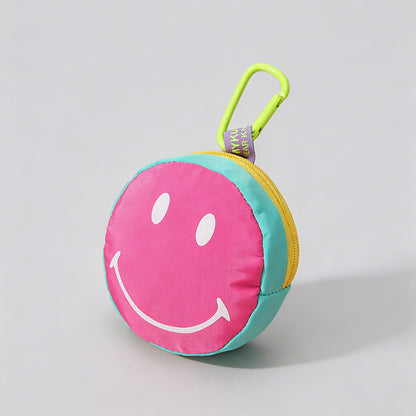Smiley Face Mini Hanging Pouch - Shopdayla Wholesale - #3570