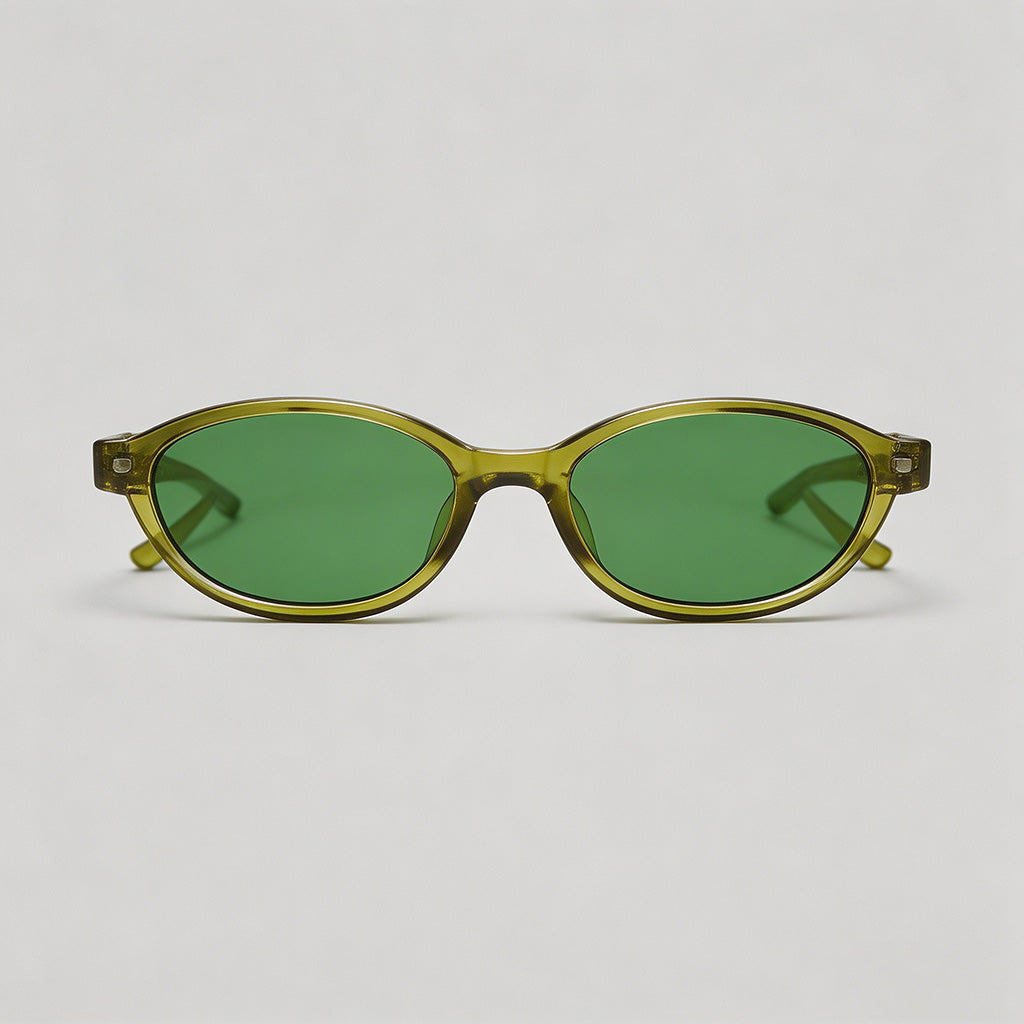 Retro Small Oval Sunglasses - Shopdayla Wholesale - #9026