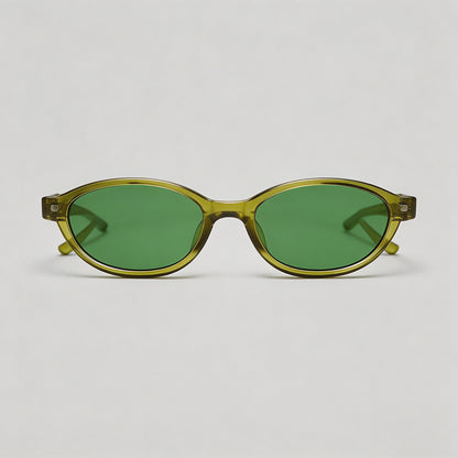 Retro Small Oval Sunglasses - Shopdayla Wholesale - #9026