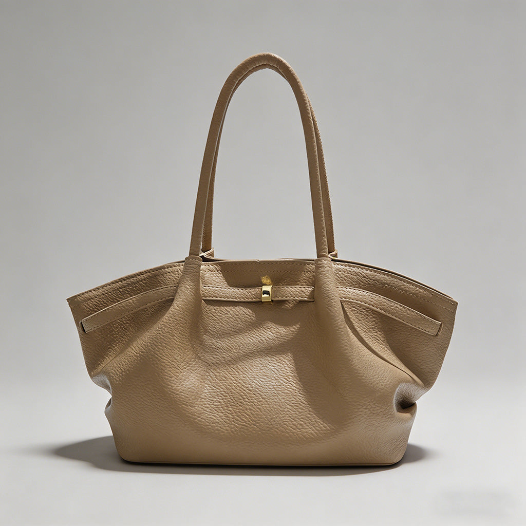Minimalist Lychee Texture Tote - Shopdayla Wholesale - #7906