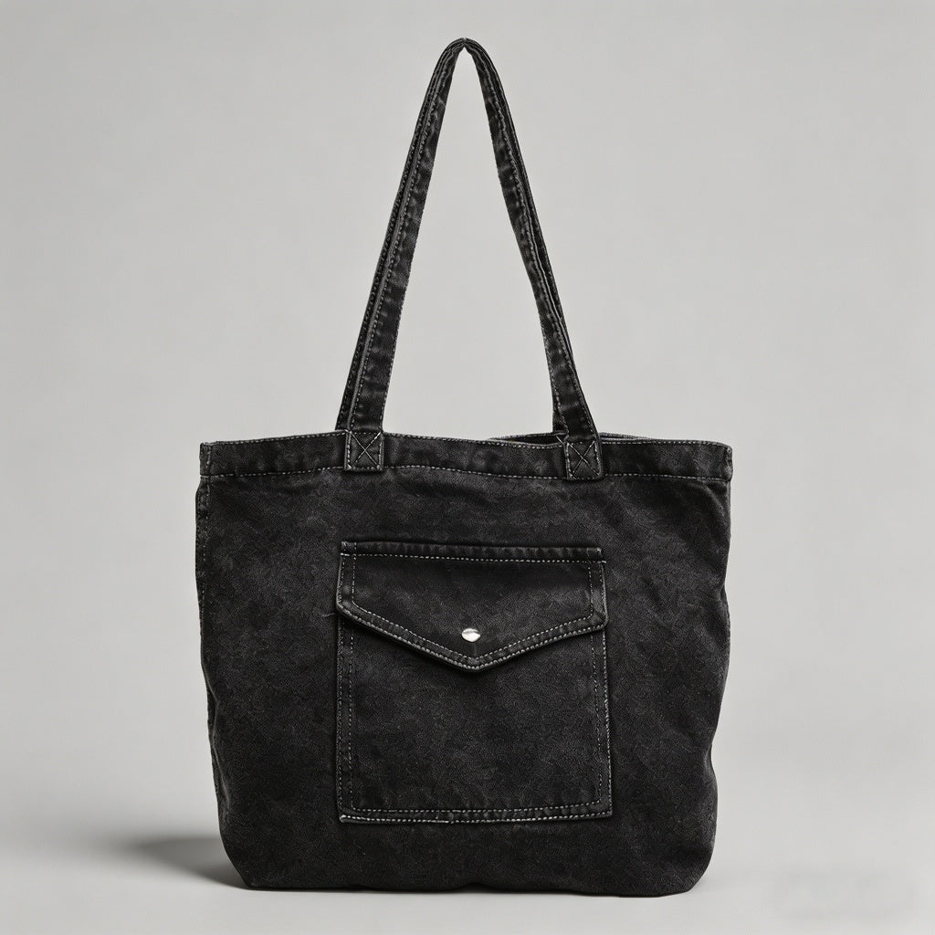 Vintage Denim Tote Bag - Shopdayla Wholesale - #6210