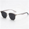 Translucent Gray & Silver Frame / Dark Gray Lens / One Size