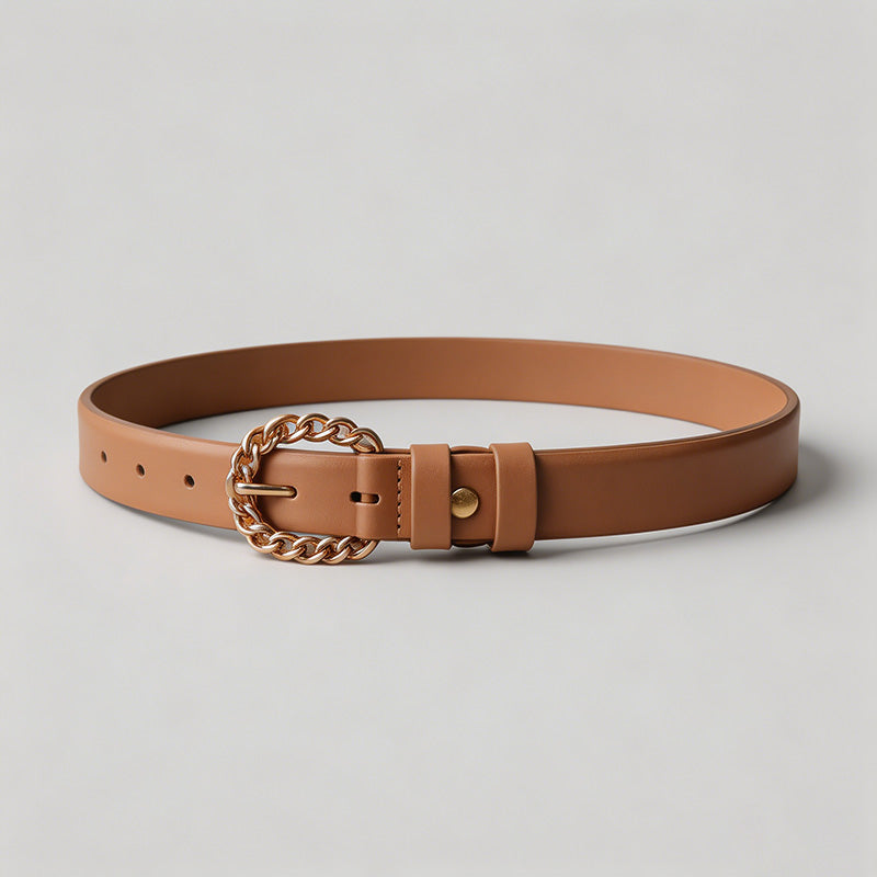 Chic Chain Buckle Minimalist P - Shopdayla Wholesale - #5234