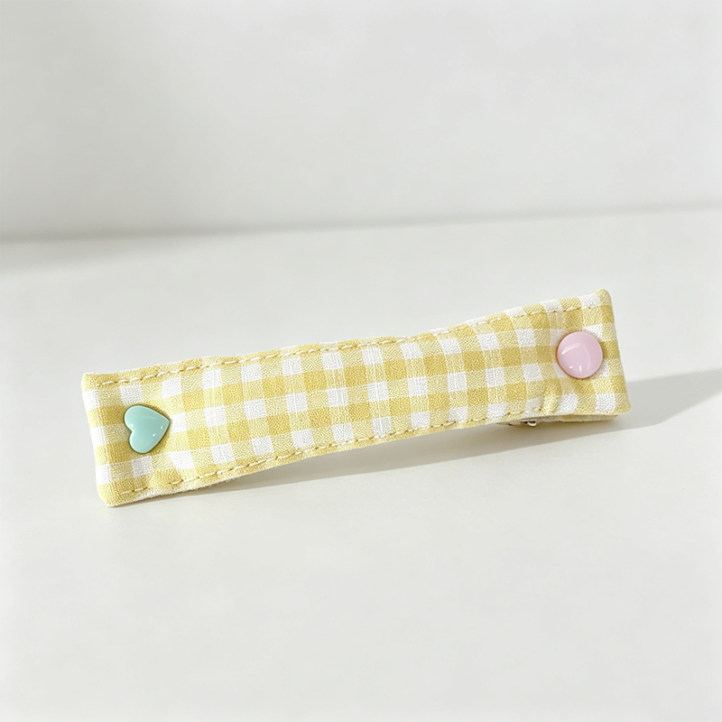 Grid Print Decor Snap Closure Data Cable Organizer