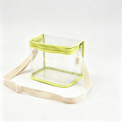 Clear PVC Crossbody Shoulder Pouch