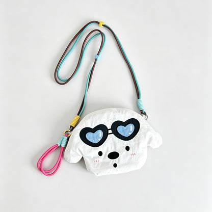 Animal Shape Nylon Crossbody Bag