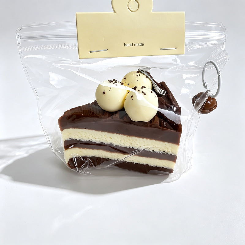 Basque Cake Shape Squish Toy