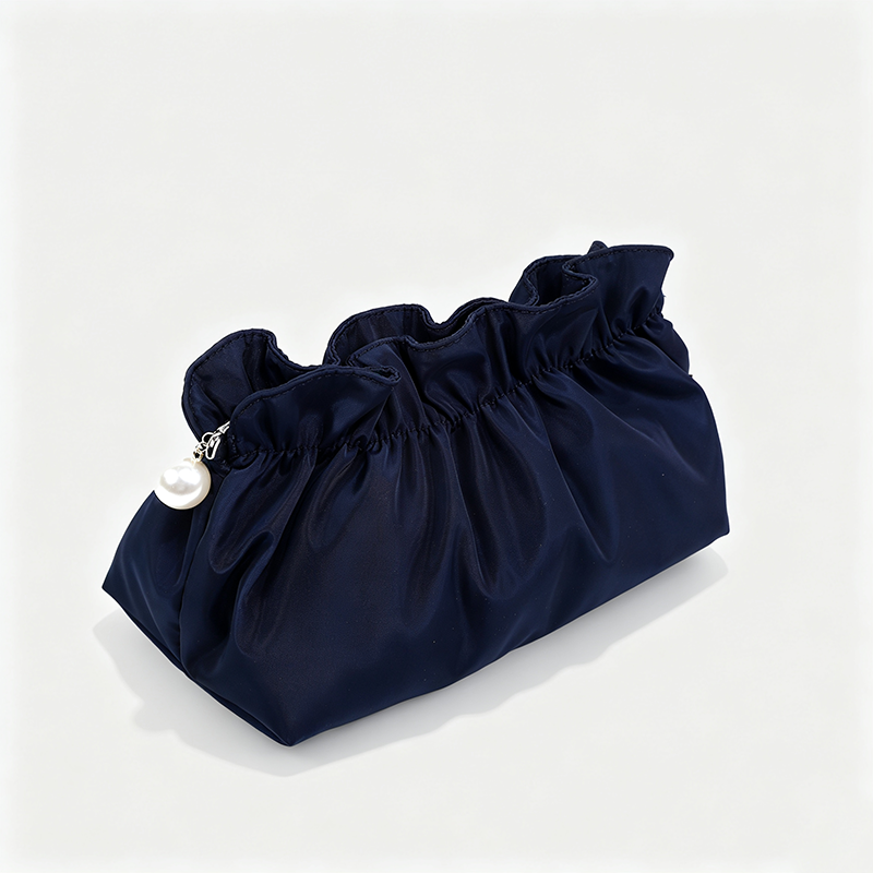 Satin Drawstring Cosmetic Pouch