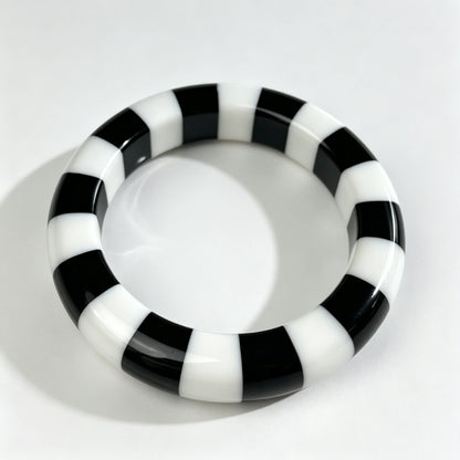 Striped Chunky Bangle