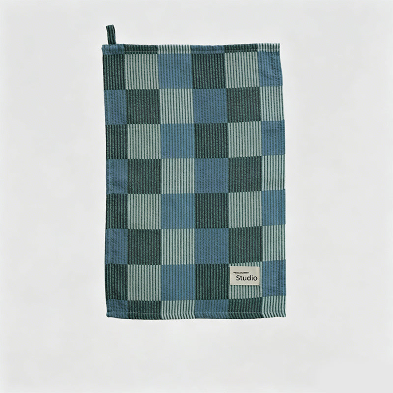 Polished Cotton Checkered Plaid Napkin Table Cloth