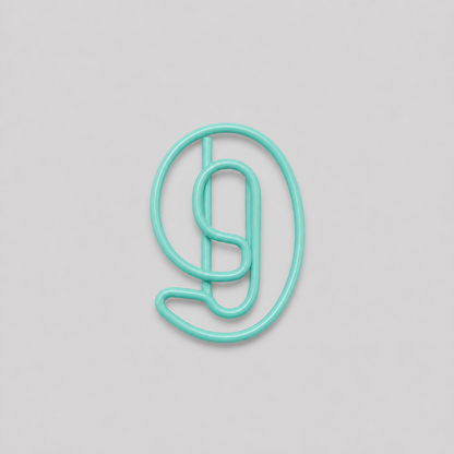 Colorful Number Bookmarks