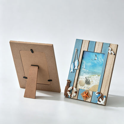 6‑Inch Wooden Photo Frame