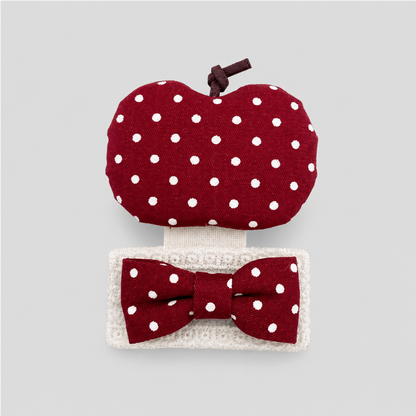 Red Fruit Shape Hair Clip