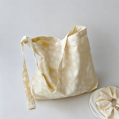 Natural Crinkle Tote Bag