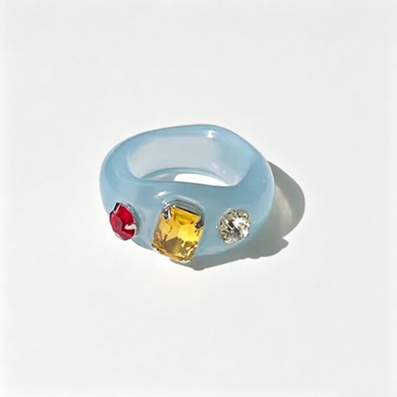 Chunky Gem Ring
